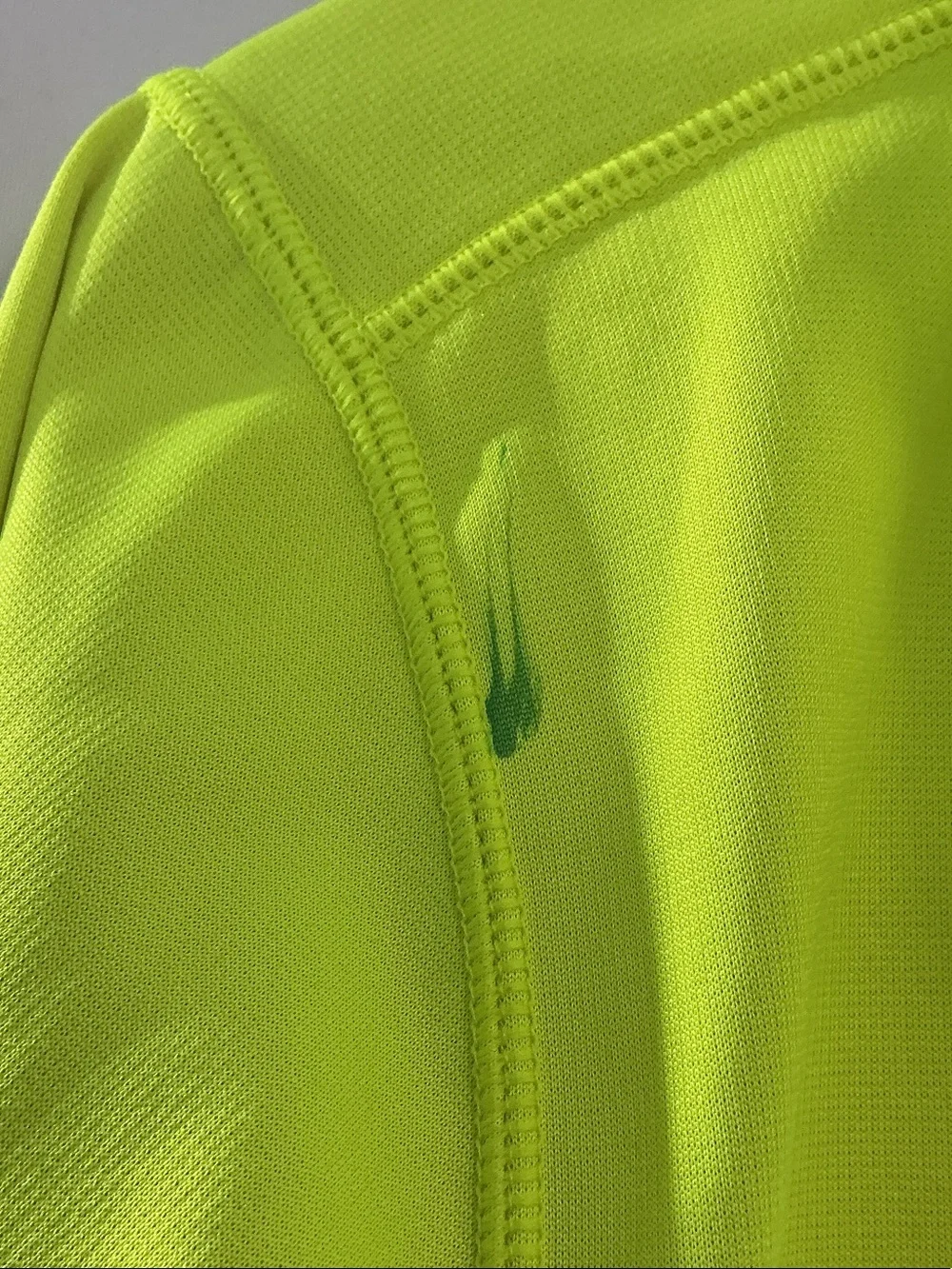 Nike Neon Yellow & Teal Performance Kids Hoodie